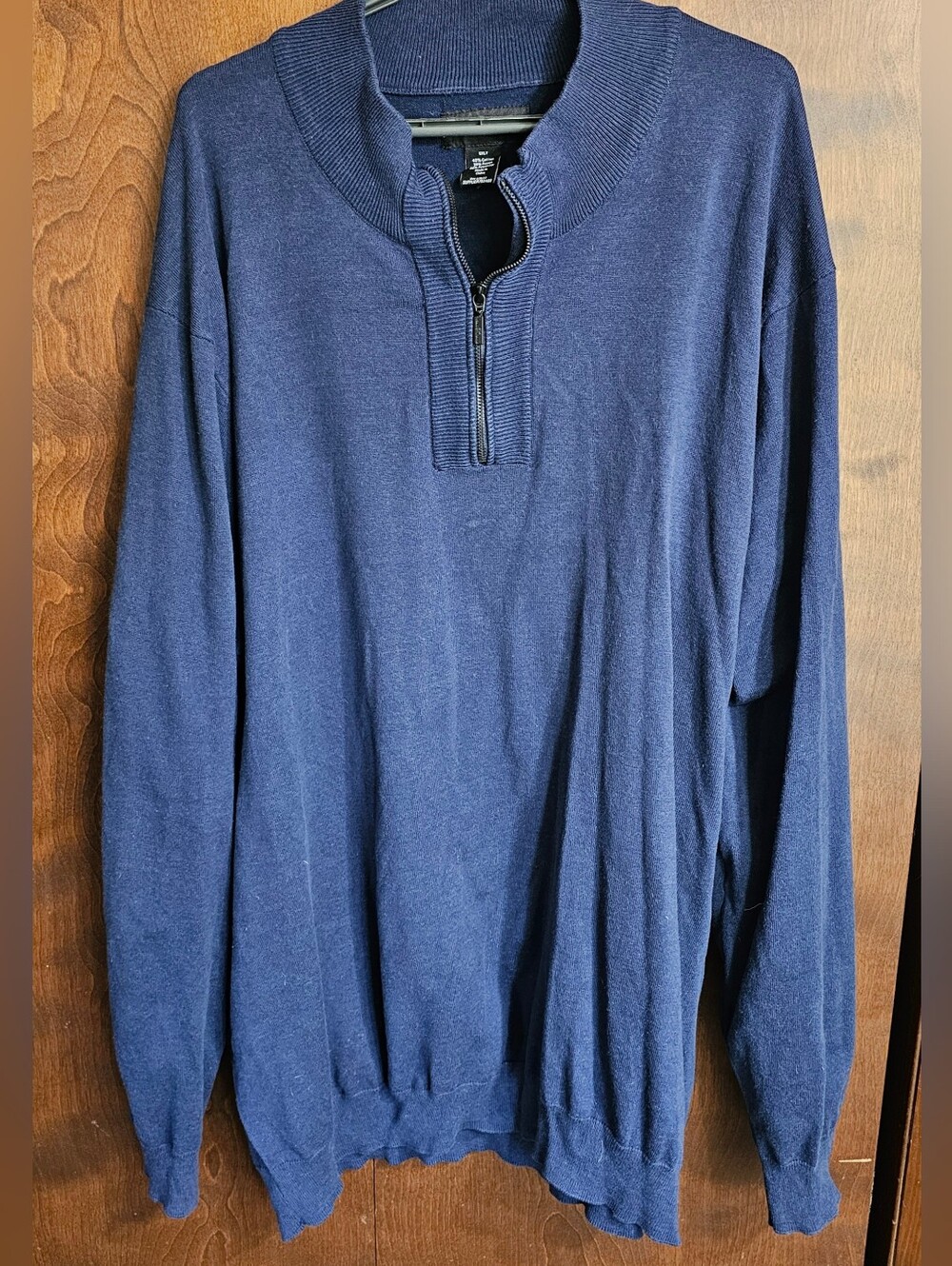 Shaquille O'Neal Men's 5XLT 1/4 Zip Sweater